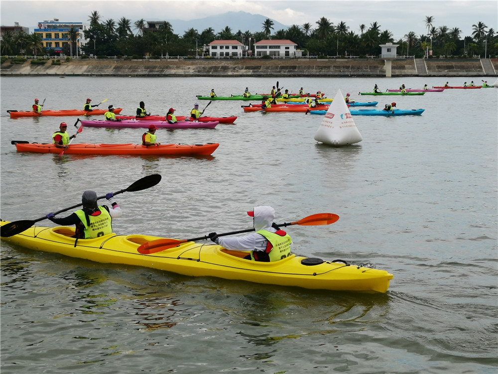 2019海南親水運動季環(huán)海南島國際皮劃艇巡回賽陵水站收官