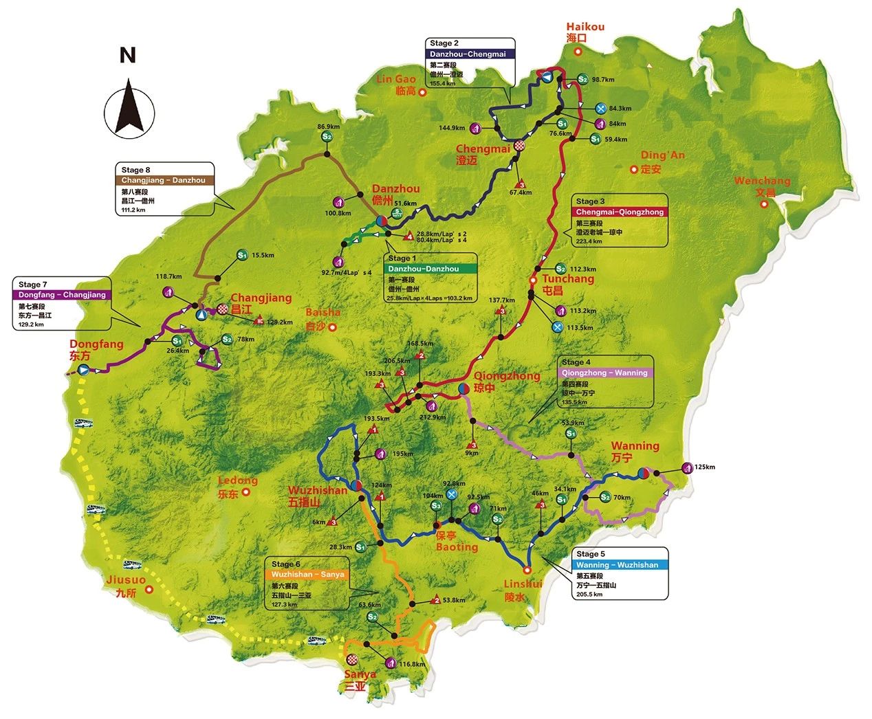 “碧桂園杯”2020第十四屆環(huán)島賽路線發(fā)布