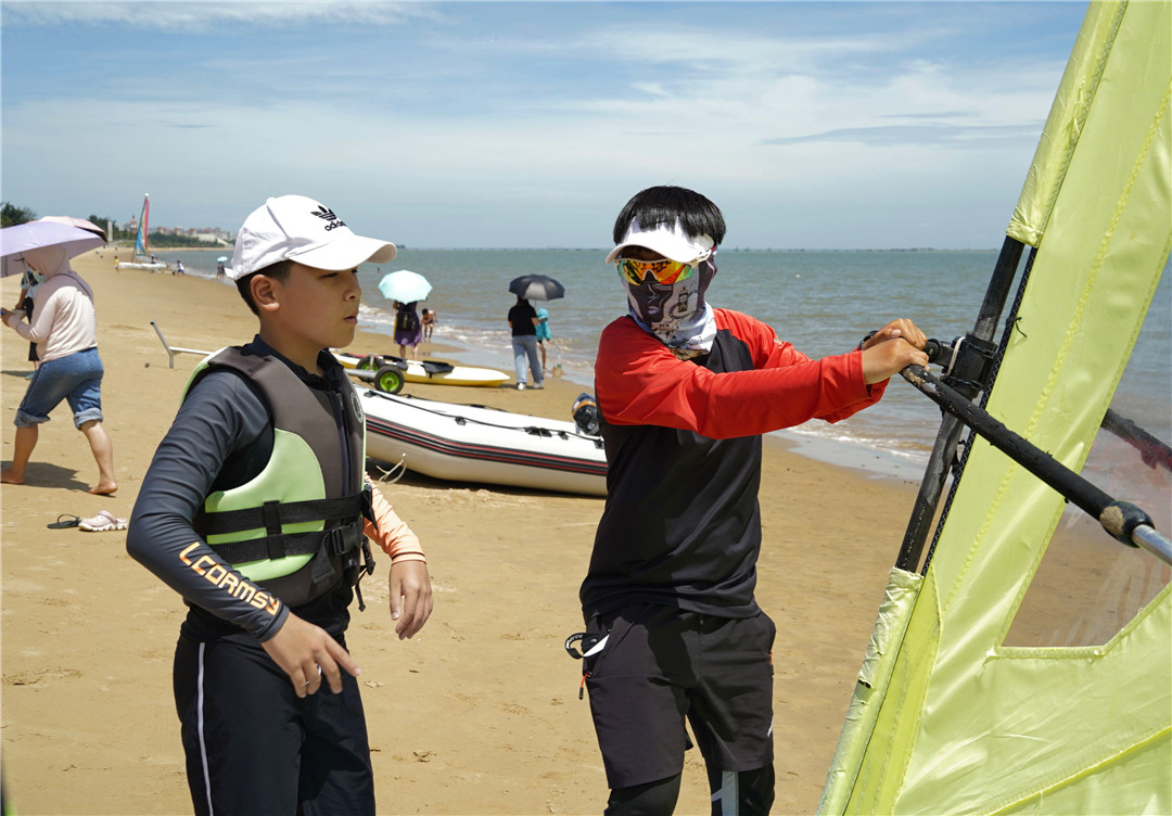 助威奧運！海口舉辦“奧運嘉年華”水上運動體驗活動