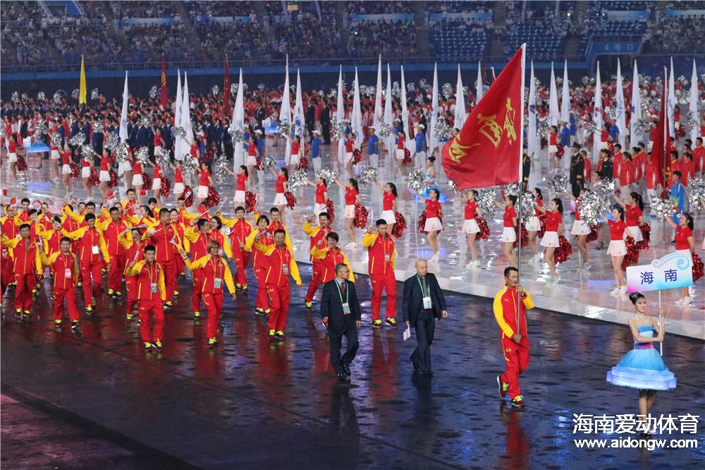 畢焜擔任海南代表團旗手 海南軍團每日看點出爐